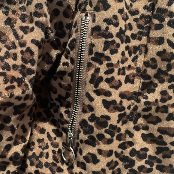 Faux Leopard MOTO Jacket - Picture 11 of 11